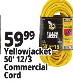 Ocean State Job Lot Yellowjacket 50' 12/3 Commercial Cord offer