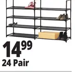 Ocean State Job Lot 4 Tier Shoe Racks offer