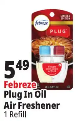 Ocean State Job Lot Febreze Plug In Oil Air Freshener offer