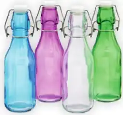 Ocean State Job Lot Air Tight Glass Bottles offer