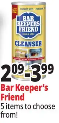 Ocean State Job Lot Bar Keepers Friend Multipurpose Cooktop Cleaner 13 oz offer