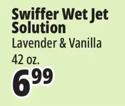 Ocean State Job Lot Swiffer WetJet Solution offer
