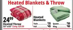 Ocean State Job Lot Heated Blankets & Throw offer
