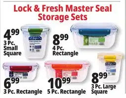 Ocean State Job Lot Lock & Fresh Master Seal Storage Sets offer