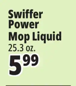 Ocean State Job Lot Swiffer Power Mop Liquid offer