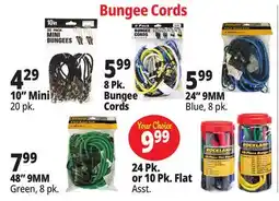 Ocean State Job Lot Bungie Cords offer
