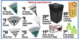 Ocean State Job Lot Yard Cleanup offer