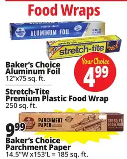 Ocean State Job Lot Food Wraps offer