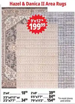 Ocean State Job Lot Hazel & Danica Rugs offer