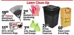 Ocean State Job Lot Lawn Clean-Up offer