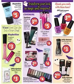 Ocean State Job Lot Face Paints & Makeup offer