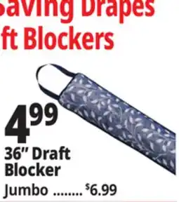 Ocean State Job Lot 36 Draft Blocker offer
