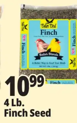 Ocean State Job Lot Better Bird Finch Bird Food 4 lbs offer