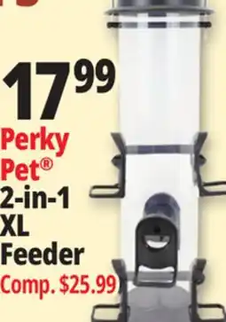 Ocean State Job Lot Perky-Pet 2-In-1 XL Bird Feeder offer