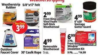 Ocean State Job Lot Weatherstripping offer
