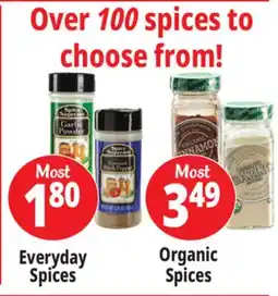 Ocean State Job Lot Everyday Spices, Organic Spices offer