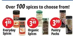 Ocean State Job Lot Over 100 spices to choose from! offer