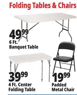 Ocean State Job Lot Folding Tables & Chairs offer