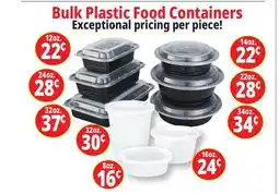 Ocean State Job Lot Plastic Food Containers offer