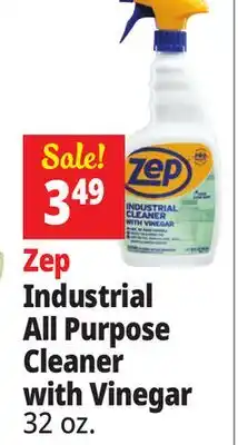 Ocean State Job Lot ZEP Industrial Cleaner with Vinegar 32 oz offer