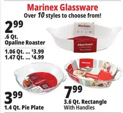 Ocean State Job Lot Marinex Glassware offer