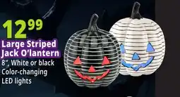 Ocean State Job Lot Stripped Jack-O-Lanterns offer