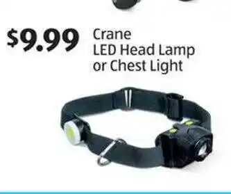Aldi Crane Led Head Lamp Or Chest Light offer