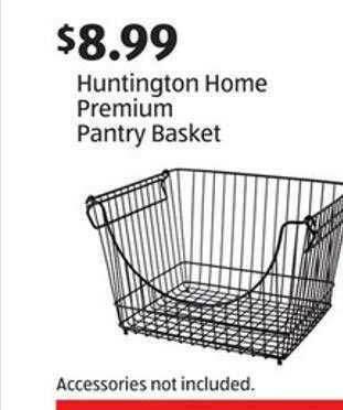 Aldi Huntington Home Premium Pantry Basket offer