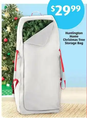 Aldi Huntington Home Christmas Tree Storage Bag offer