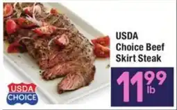 Albertsons USDA Choice Beef Skirt Steak offer