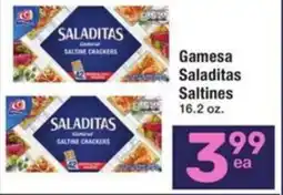 Albertsons Gamesa Saladitas Saltines offer