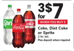 ACME Coke, Diet Coke or Sprite offer