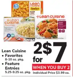 ACME Lean Cuisine Favorites 8-10 oz. pkg., Feature Entrées 5.25-9.25 oz. pkg offer