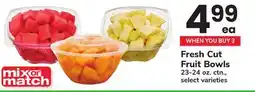 ACME Fresh Cut Fruit Bowls offer