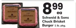 ACME Schweid & Sons Chuck Brisket Burger offer