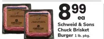ACME Schweid & Sons Chuck Brisket Burger offer