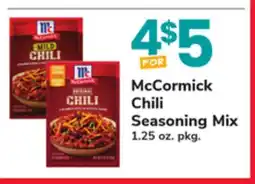 ACME McCormick Chili Seasoning Mix offer