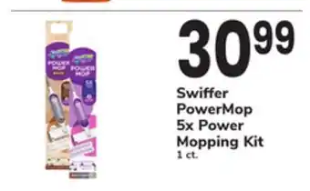 ACME Swiffer PowerMop 5x Power Mopping Kit offer