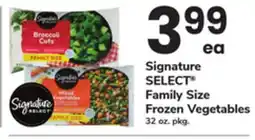 ACME Signature SELECT Family Size Frozen Vegetables offer