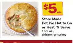 ACME Store Made Pot Pie Hot to Go or Heat'N Serve offer