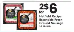 ACME Hatfield Recipe Essentials Fresh Ground Sausage offer