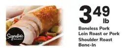 ACME Signature SELECT Boneless Pork Loin Roast or Pork Shoulder Roast offer