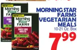 Bravo Supermarkets MORNING STAR FARMS VEGETARIAN MEALS offer