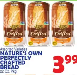 Bravo Supermarkets NATURE'S OWN PERFECTLY CRAFTED BREAD offer