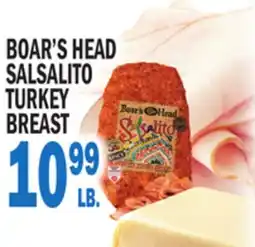 Bravo Supermarkets BOAR'S HEAD SALSALITO TURKEY BREAST offer