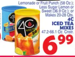 Bravo Supermarkets 4C ICED TEA MIXES offer