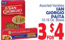 Bravo Supermarkets SAN GIORGIO PASTA offer