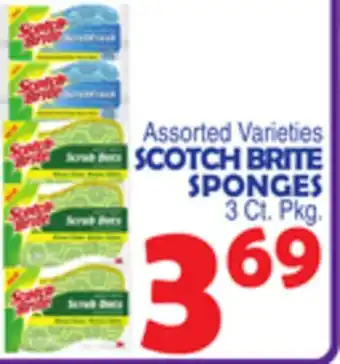 Bravo Supermarkets SCOTCH BRITE SPONGES offer