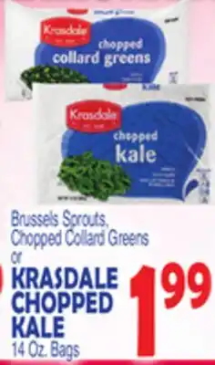 Bravo Supermarkets KRASDALE CHOPPED KALE offer