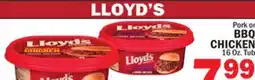 Bravo Supermarkets LLOYD'S BBQ CHICKEN offer